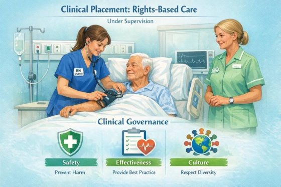 Nursing student clinical governance